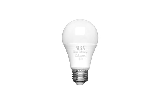 Near-infrared enhanced A19 LED bulb
